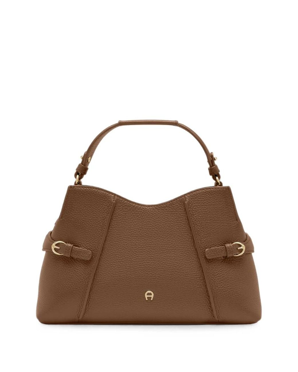 Aigner Brown Sac Porté Épaule Cavallo Médium