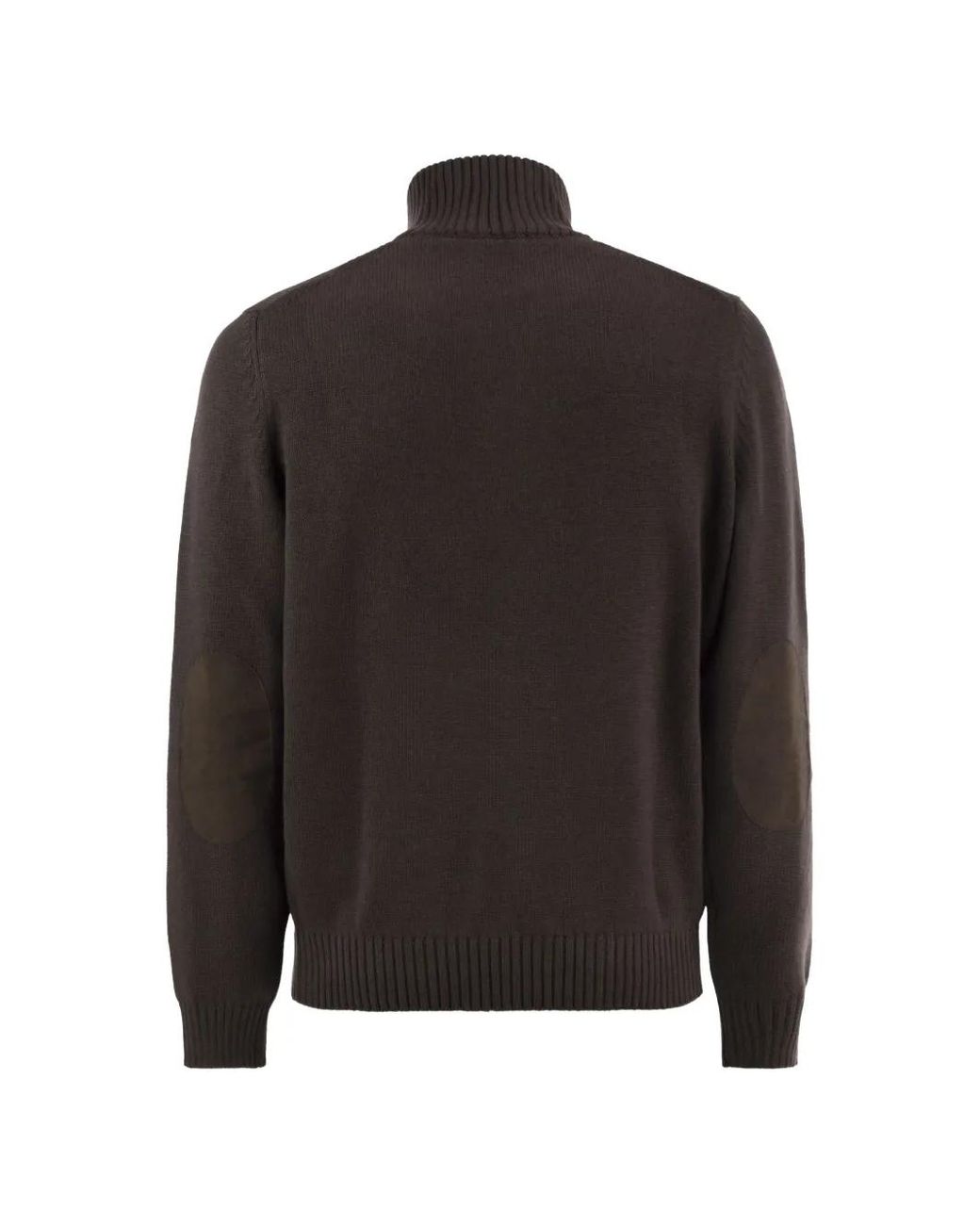 Fay Black Pull En Laine À Fermoir Crochet for men