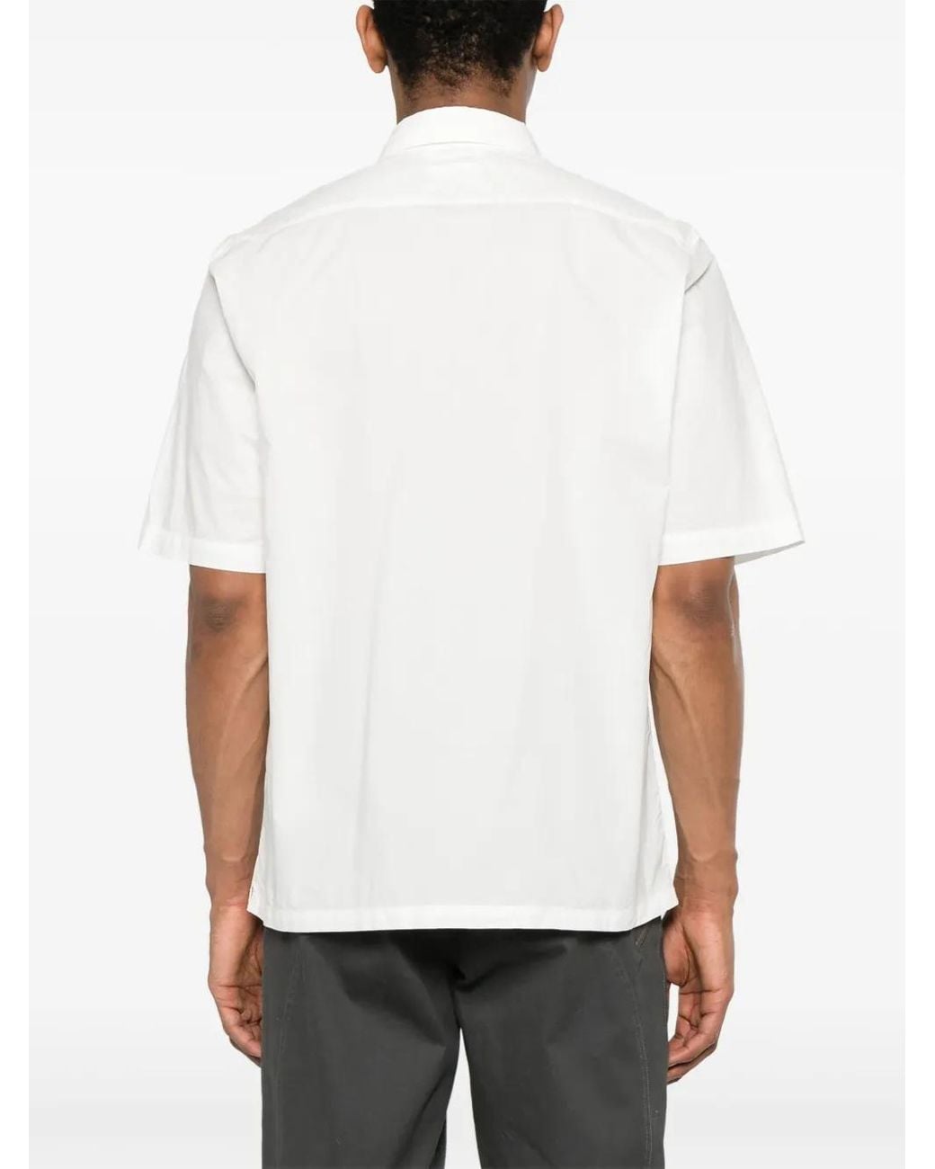 C P Company White Short-Sleeves Shirt for men