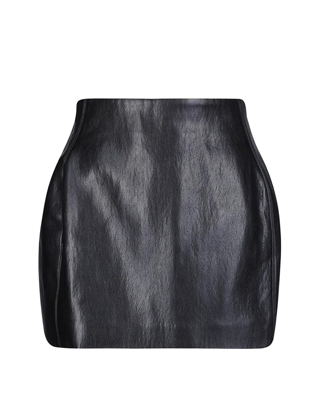 LA PISCINE Black Panelled Balloon Mini Skirt