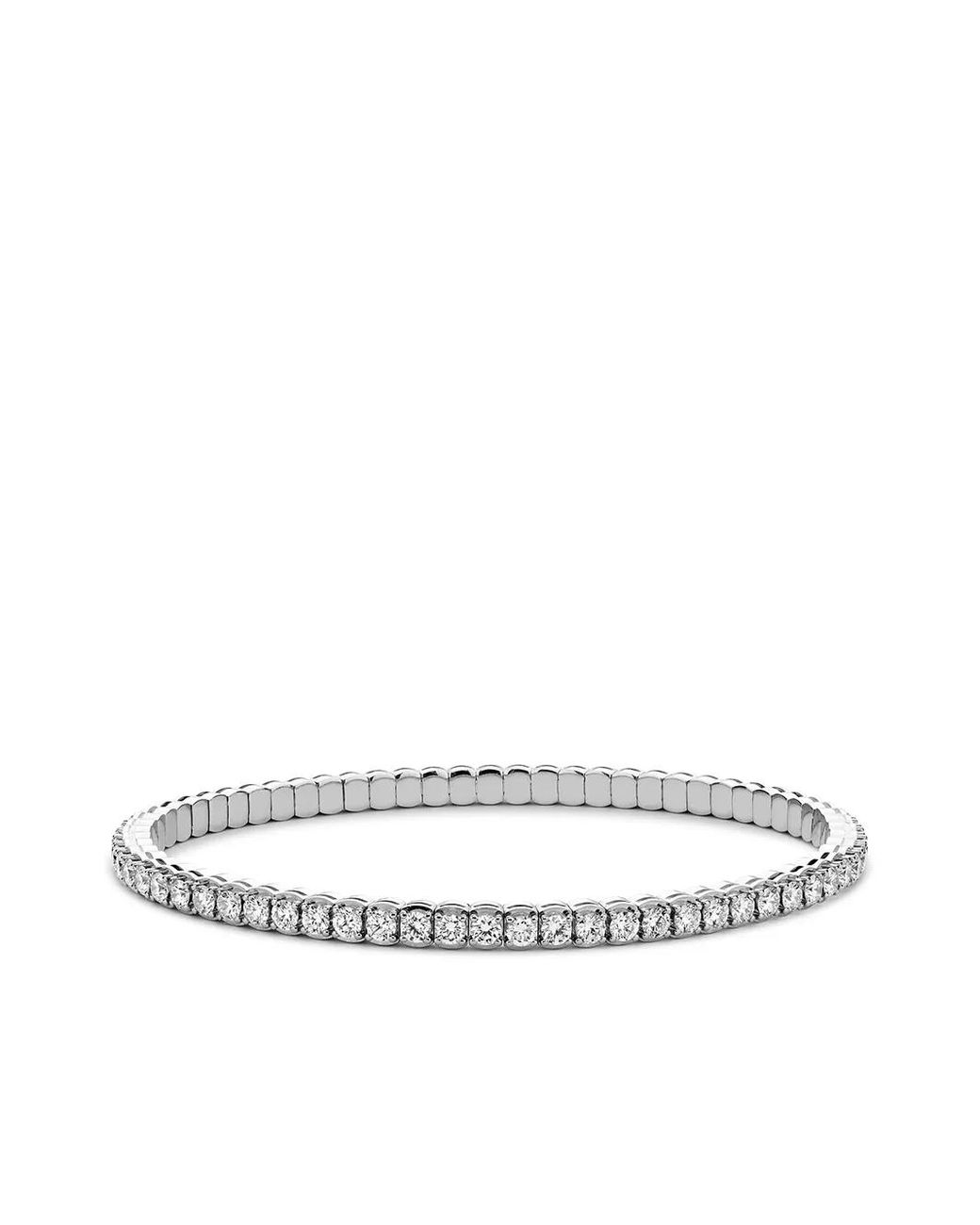 Pragnell White 18Kt Expandable Diamond Bracelet