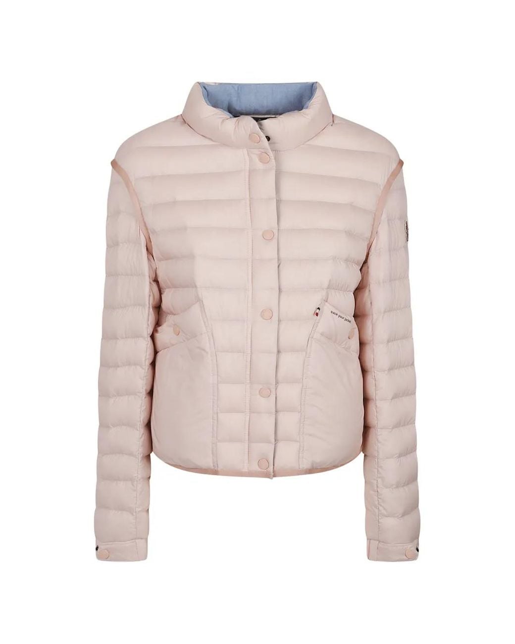 Moncler Pink Veste Matelassée Madulains