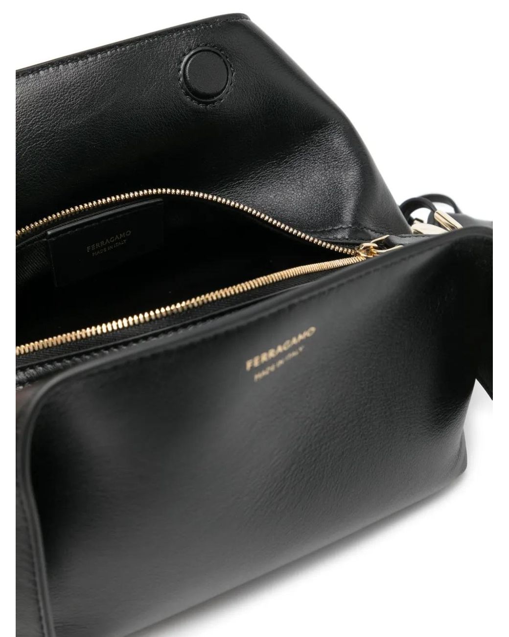 Clutch di Ferragamo in Black