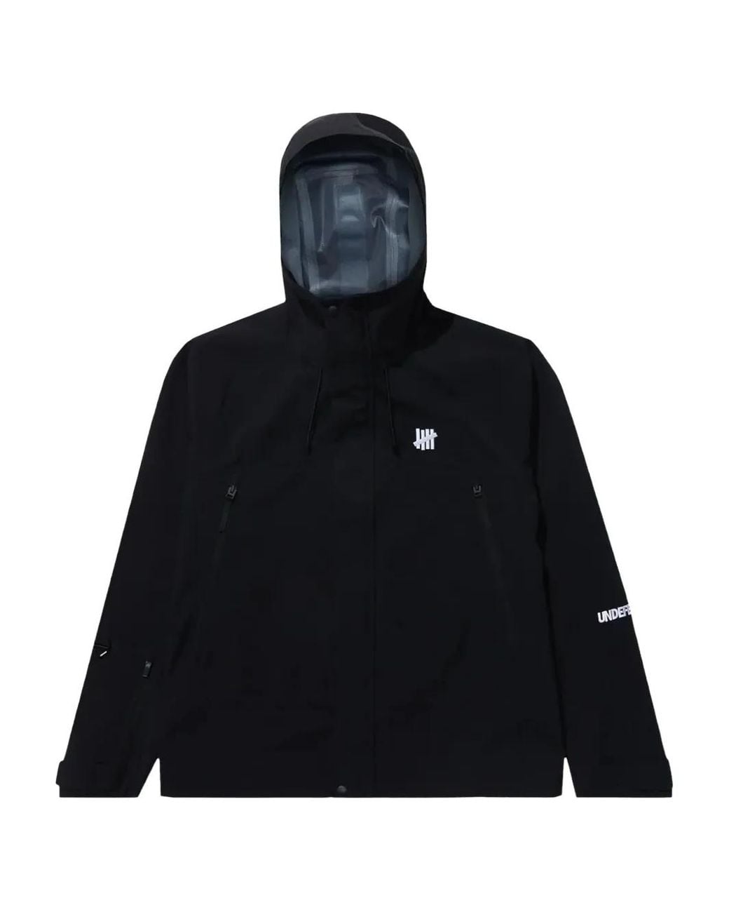 Undefeated Black Tactical Long-Sleeve Hooded Jacket for men