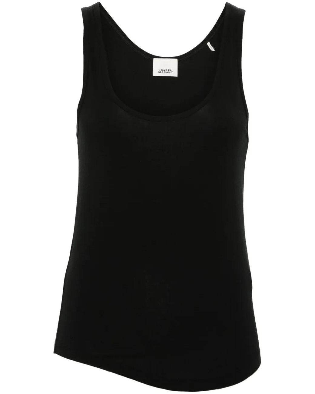 Isabel Marant Black Malia Jersey Tank Top