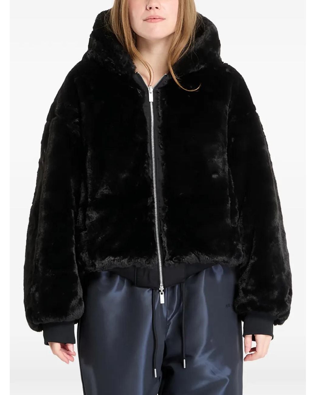 Nike Black Renegade Flight Hooded Jacket