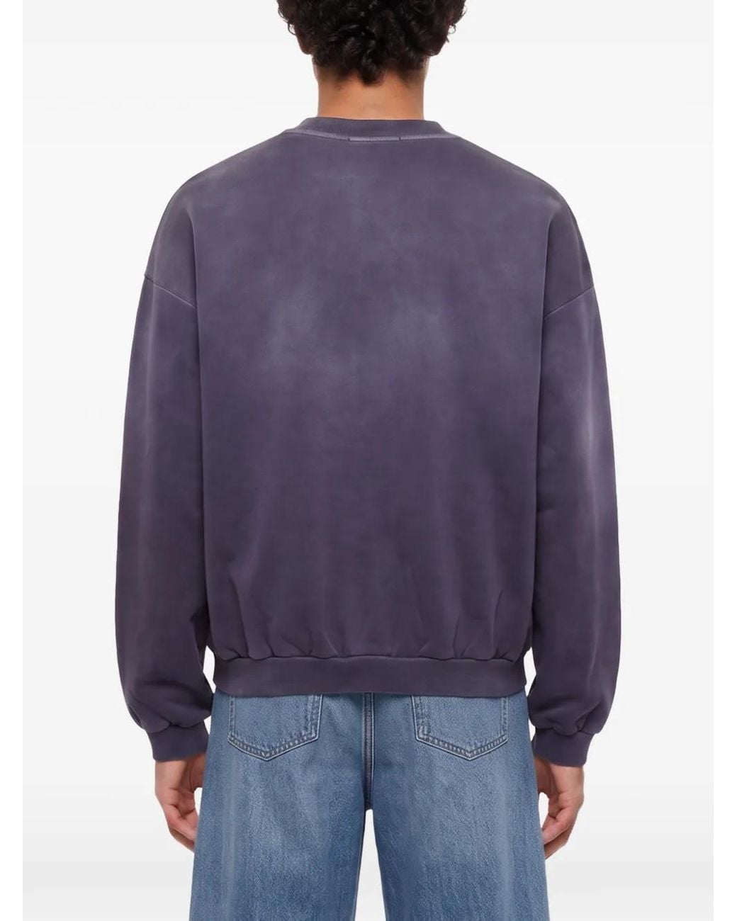 Represent Purple Owners Club Logo-Print Sweatshirt for men
