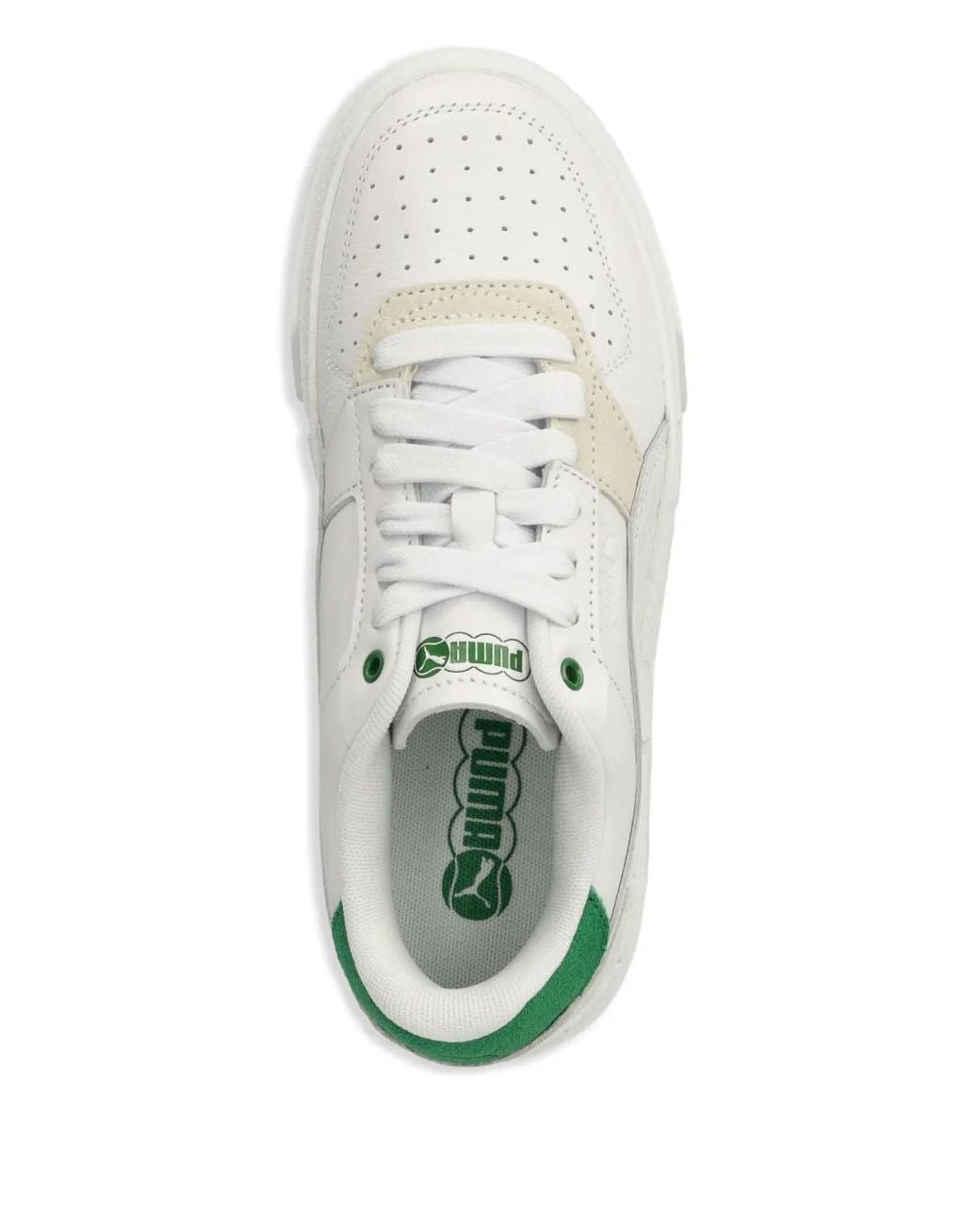 PUMA White Cali Court Sneakers