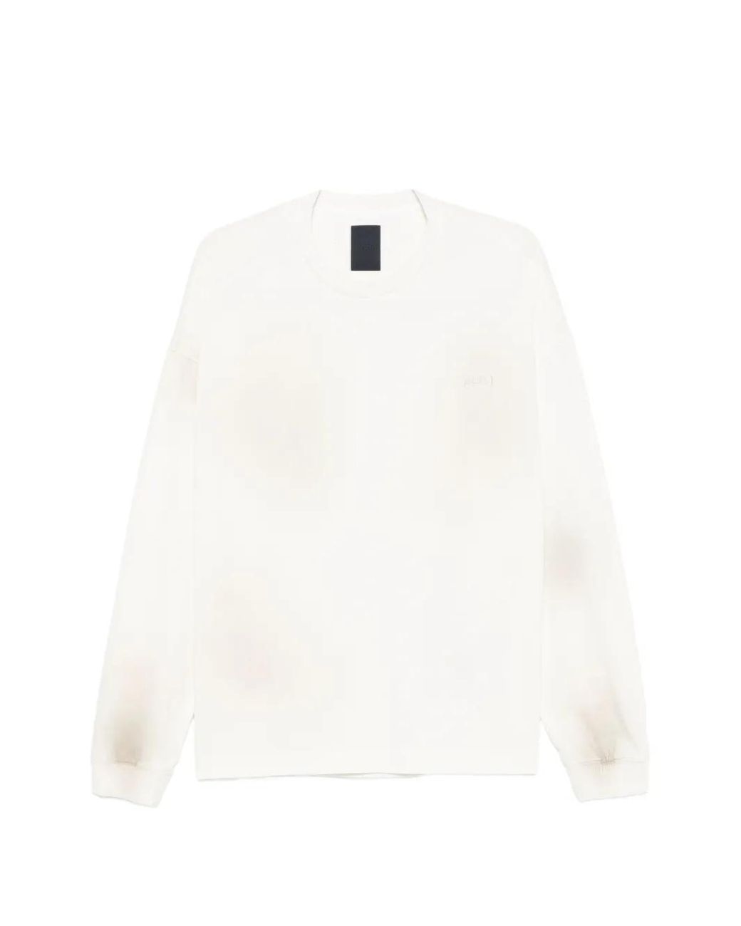 Juun.J White Logo-Embroidered Long-Sleeve Top for men