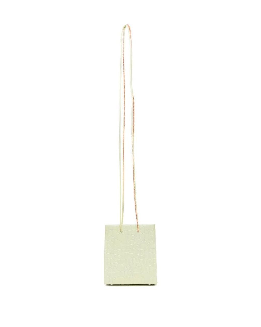 MEDEA White Prima Shoulder Bag