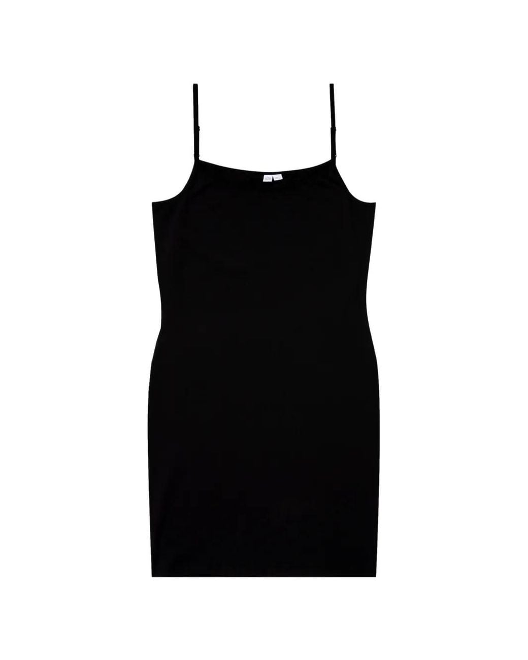 Sunspel Black Spaghetti-Strap Cami Top