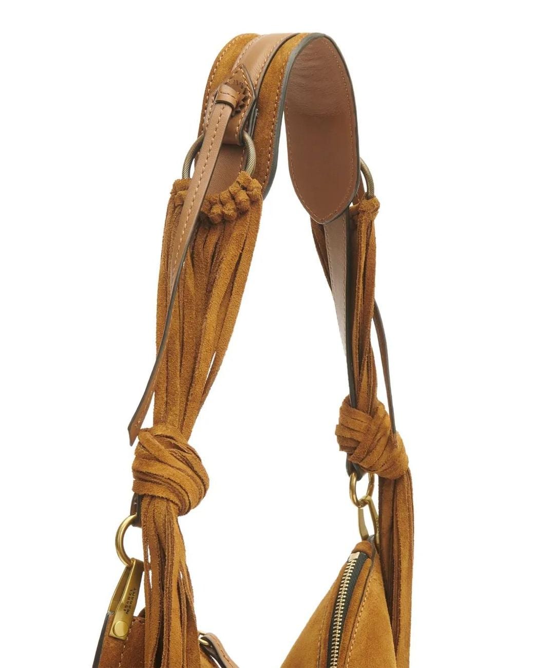 Isabel Marant Brown Oskan Soft Leather Shoulder Bag