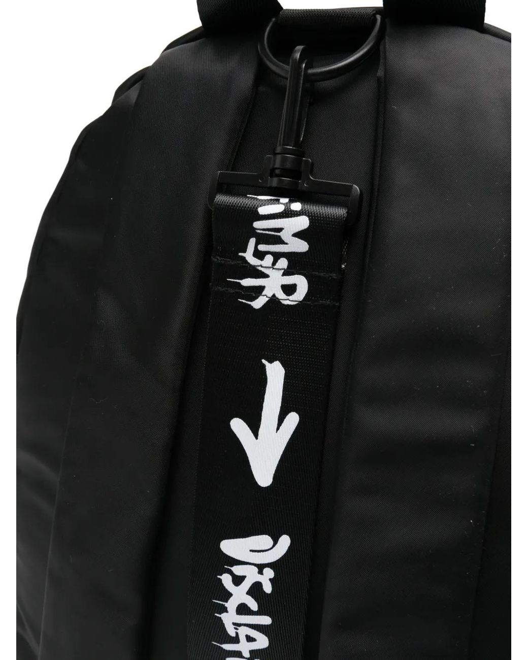 DISCLAIMER Black X Eastpak Graffiti-Print Backpack for men