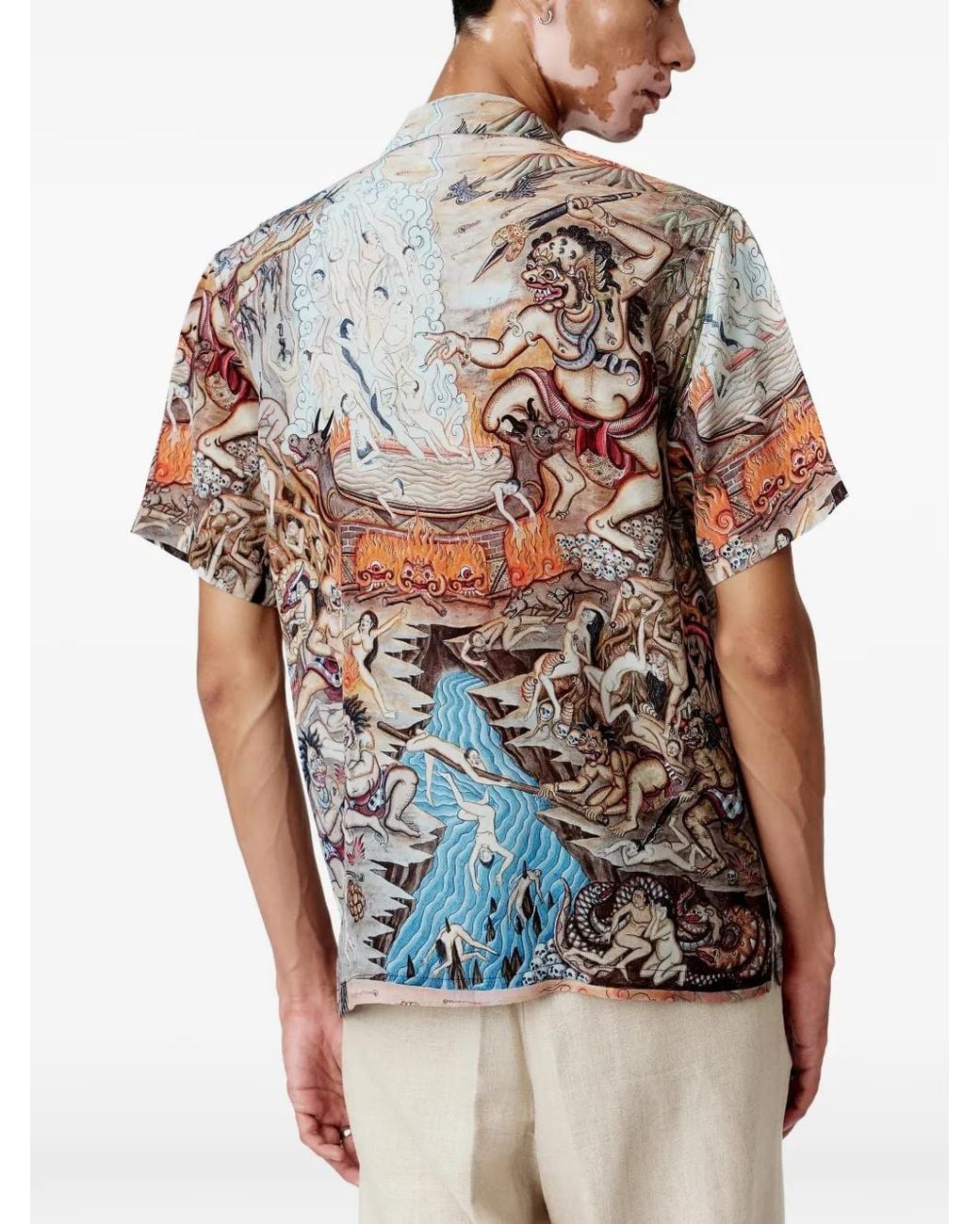 Camicia di Endless Joy in Gray da Uomo