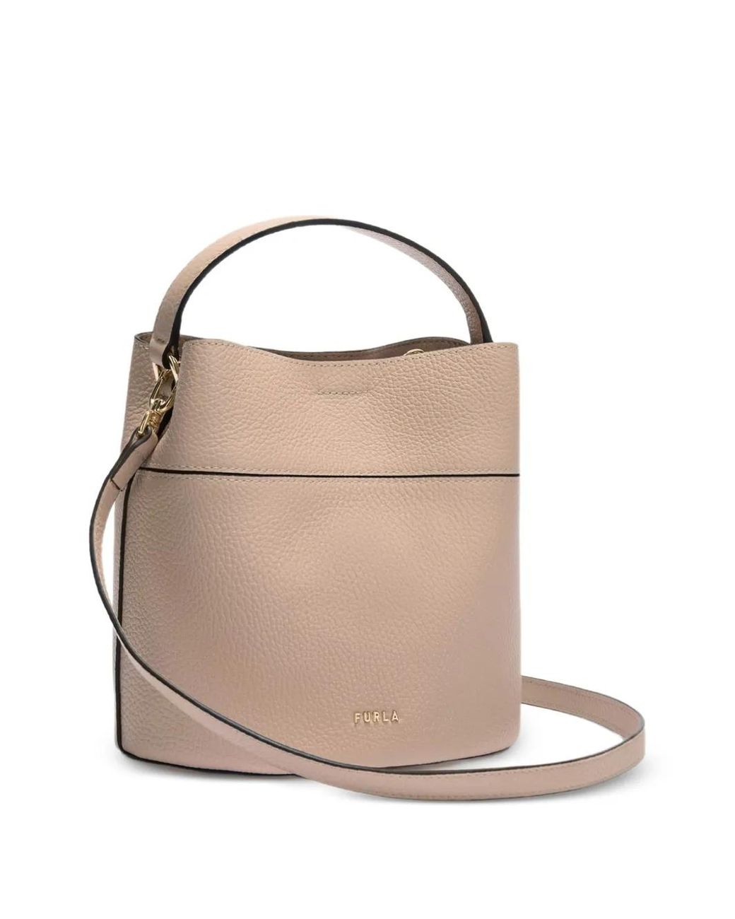 Borsa A Secchiello Amelia di Furla in Natural
