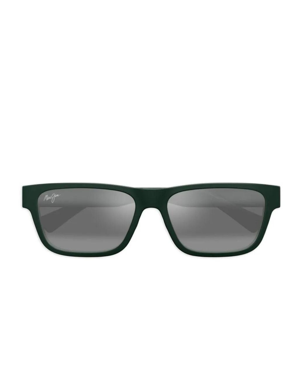 Maui Jim Gray Keola Rectangle-Frame Sunglasses