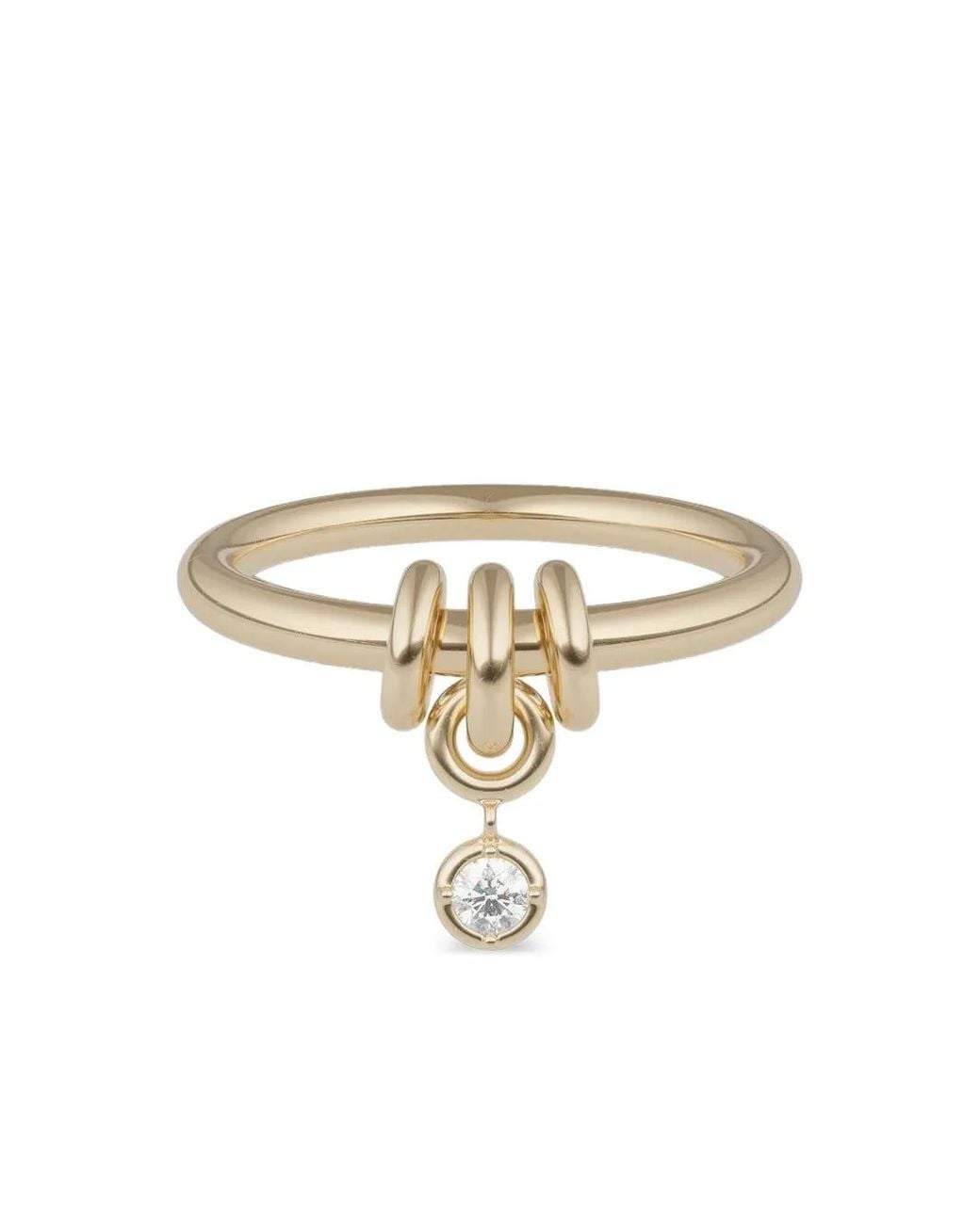 Spinelli Kilcollin White Pia Yg Diamond Ring