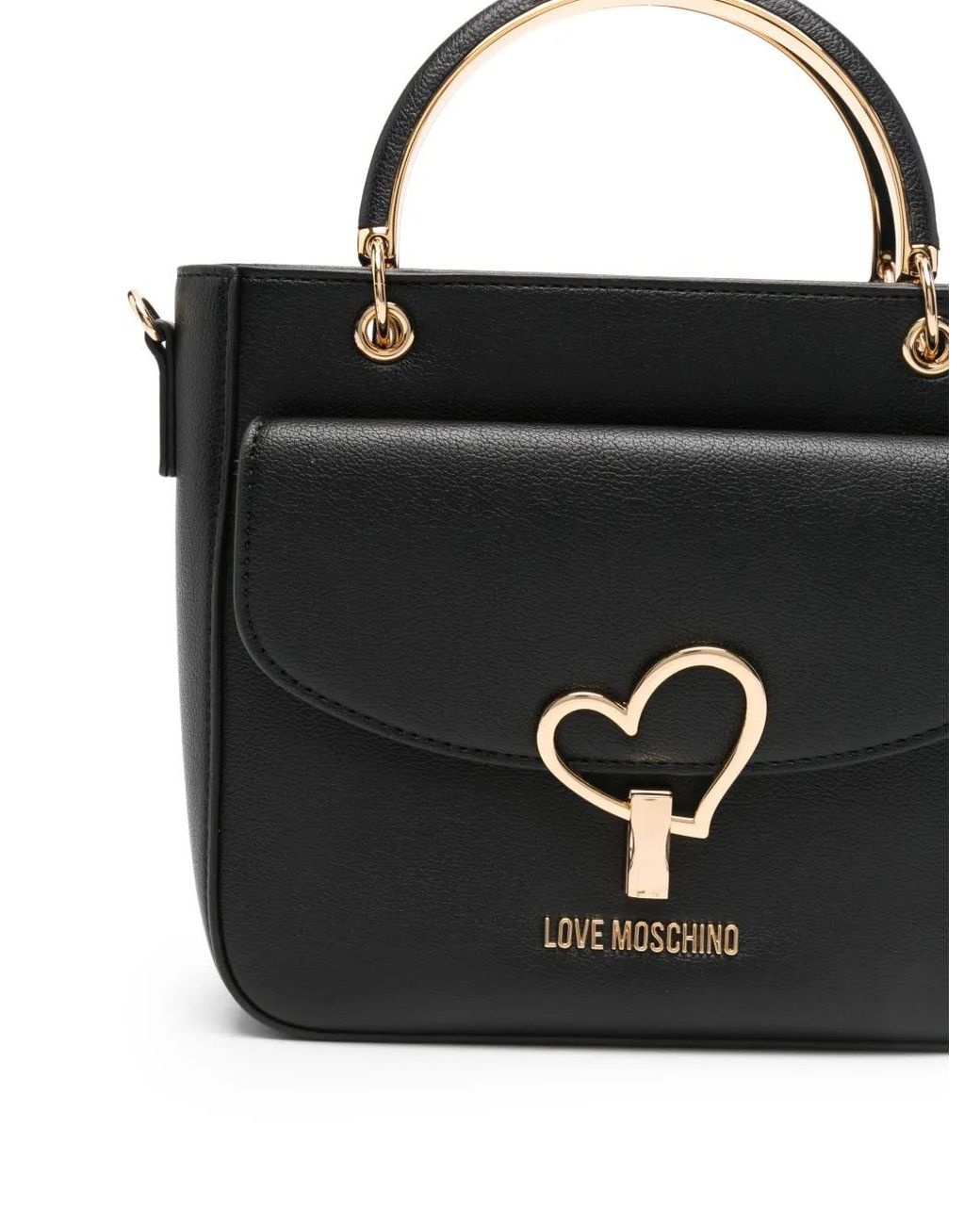 Love Moschino ハート ミニバッグ Black