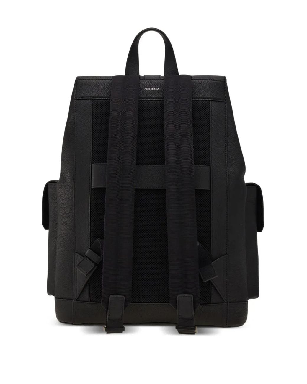 Ferragamo Black Backpacks for men