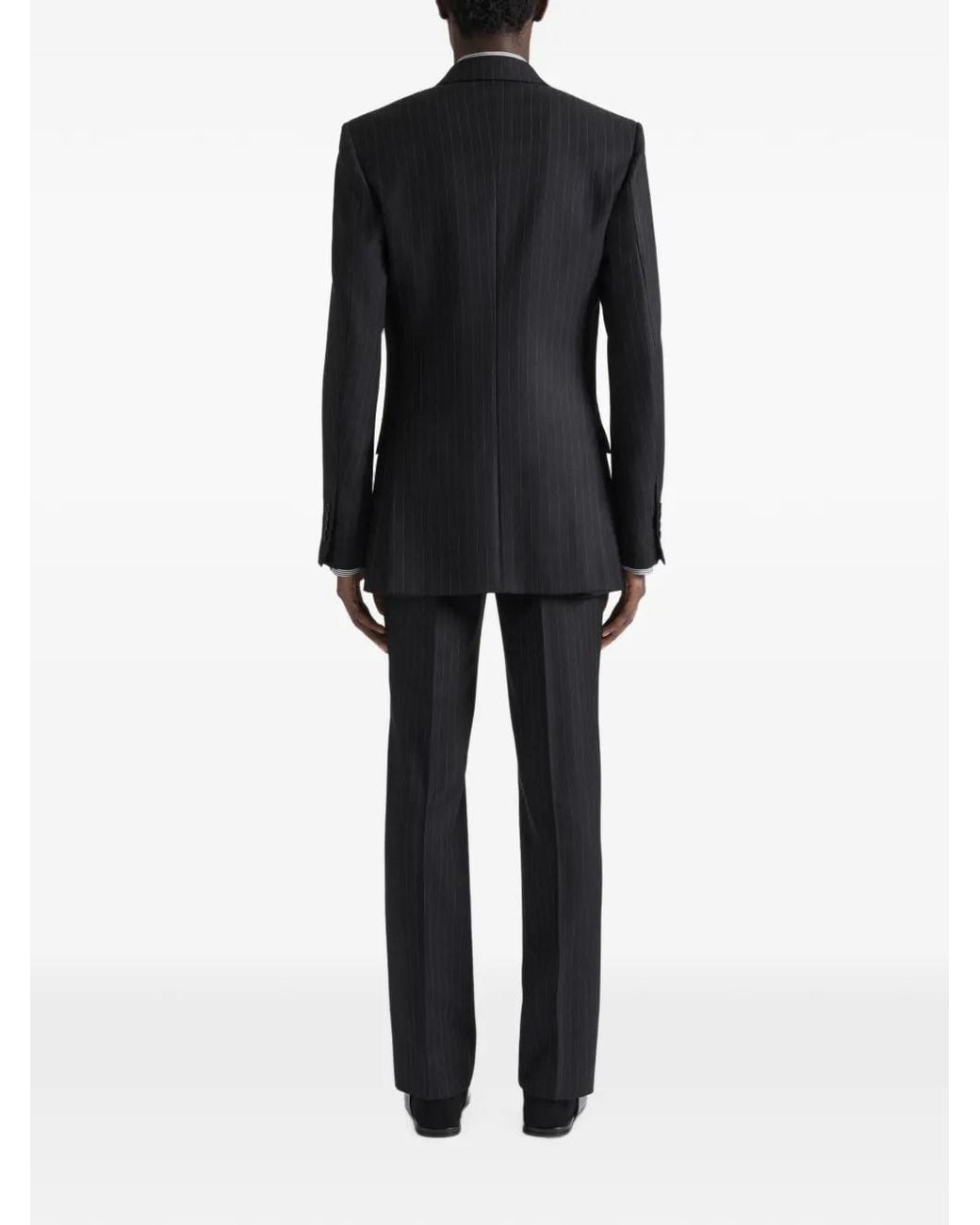 Givenchy Black Double Breasted Fitted Jacket for men