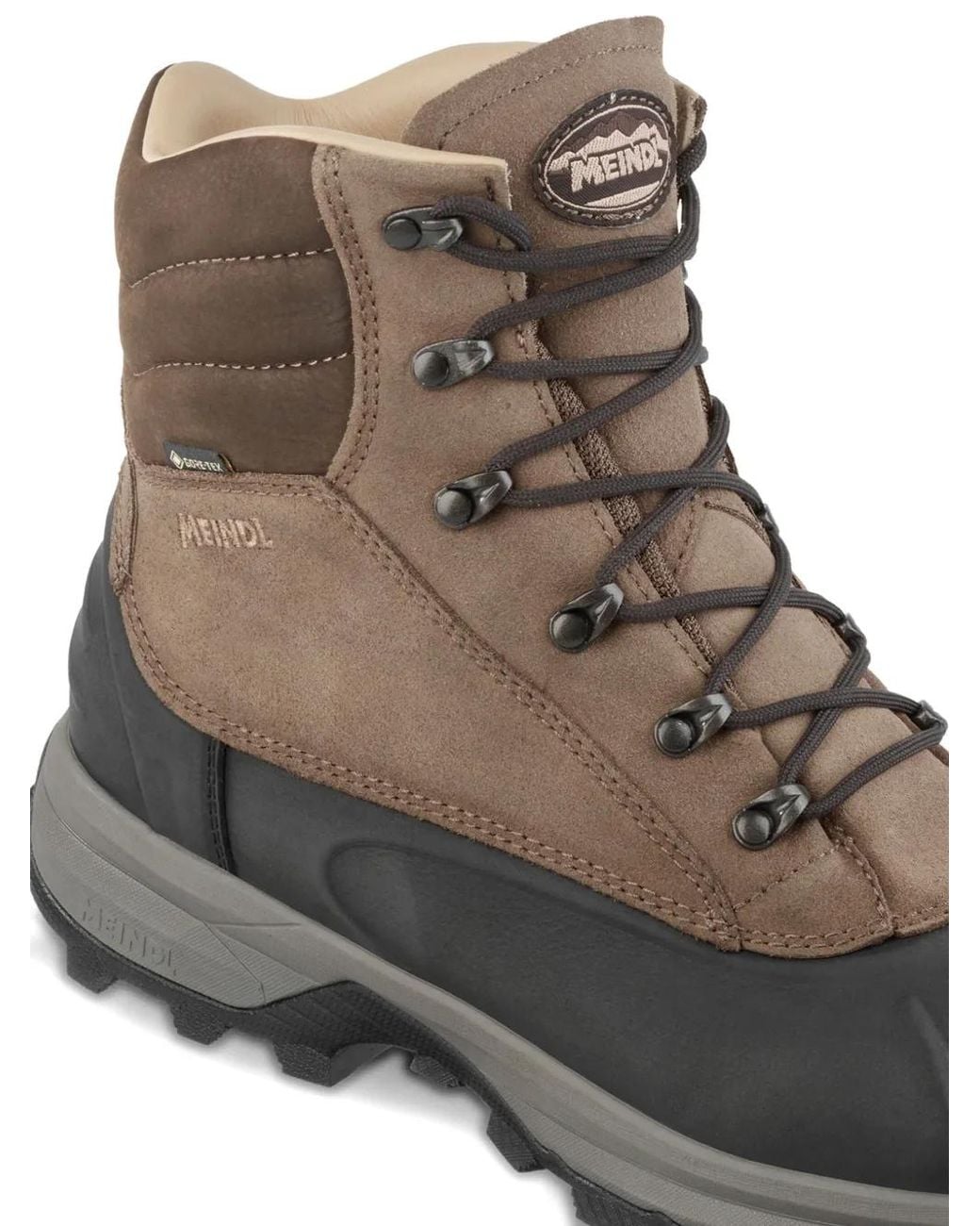 Meindl Brown Leather Hiking Boots