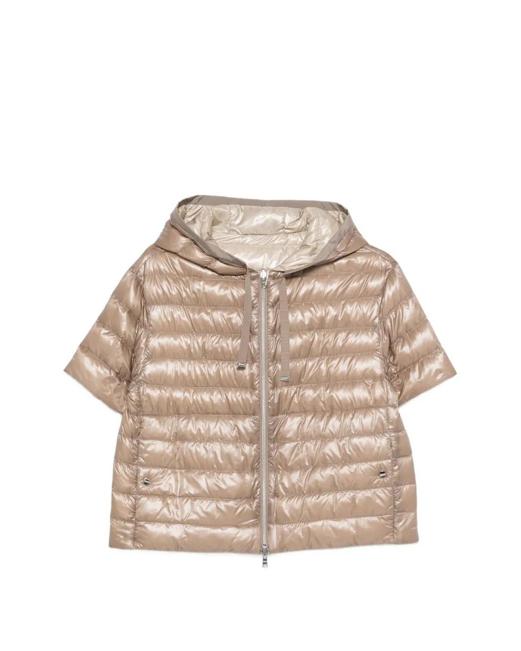 Herno Natural Veste À Manches Courtes