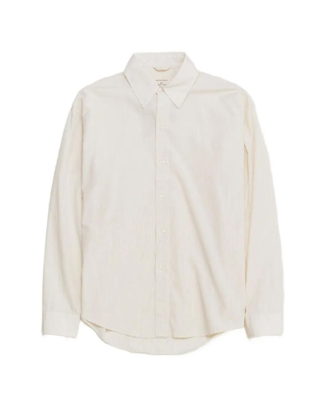 mfpen White Striped Shirt for men