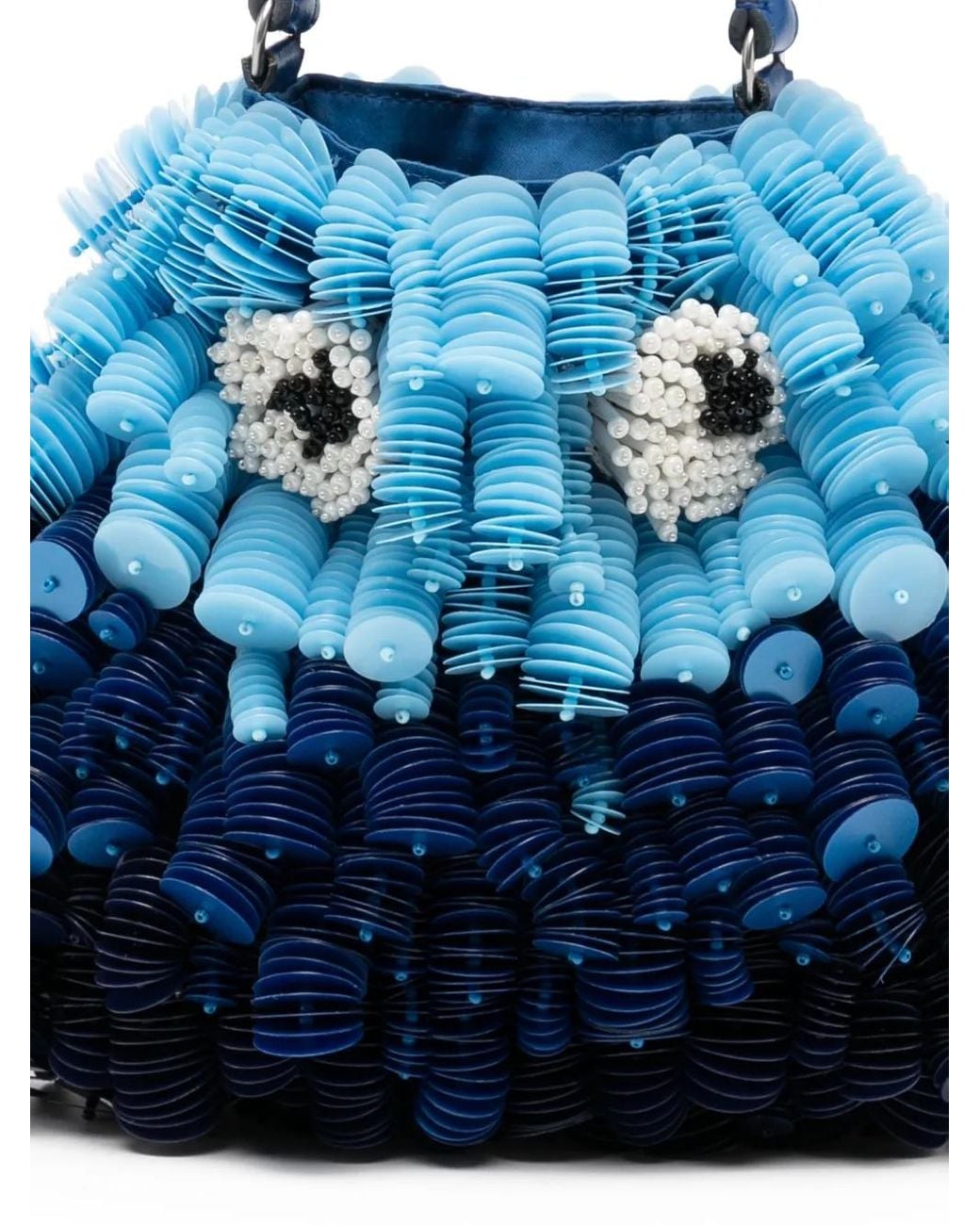 Anya Hindmarch Blue Sea-Creature Tote Bag
