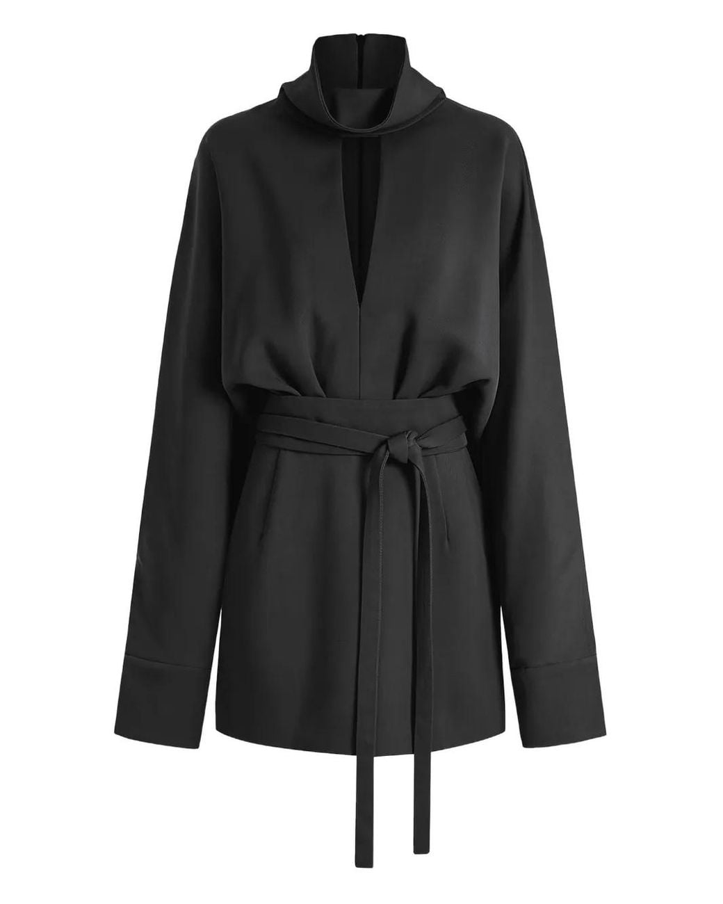 16Arlington Black Ettora Mini Dress