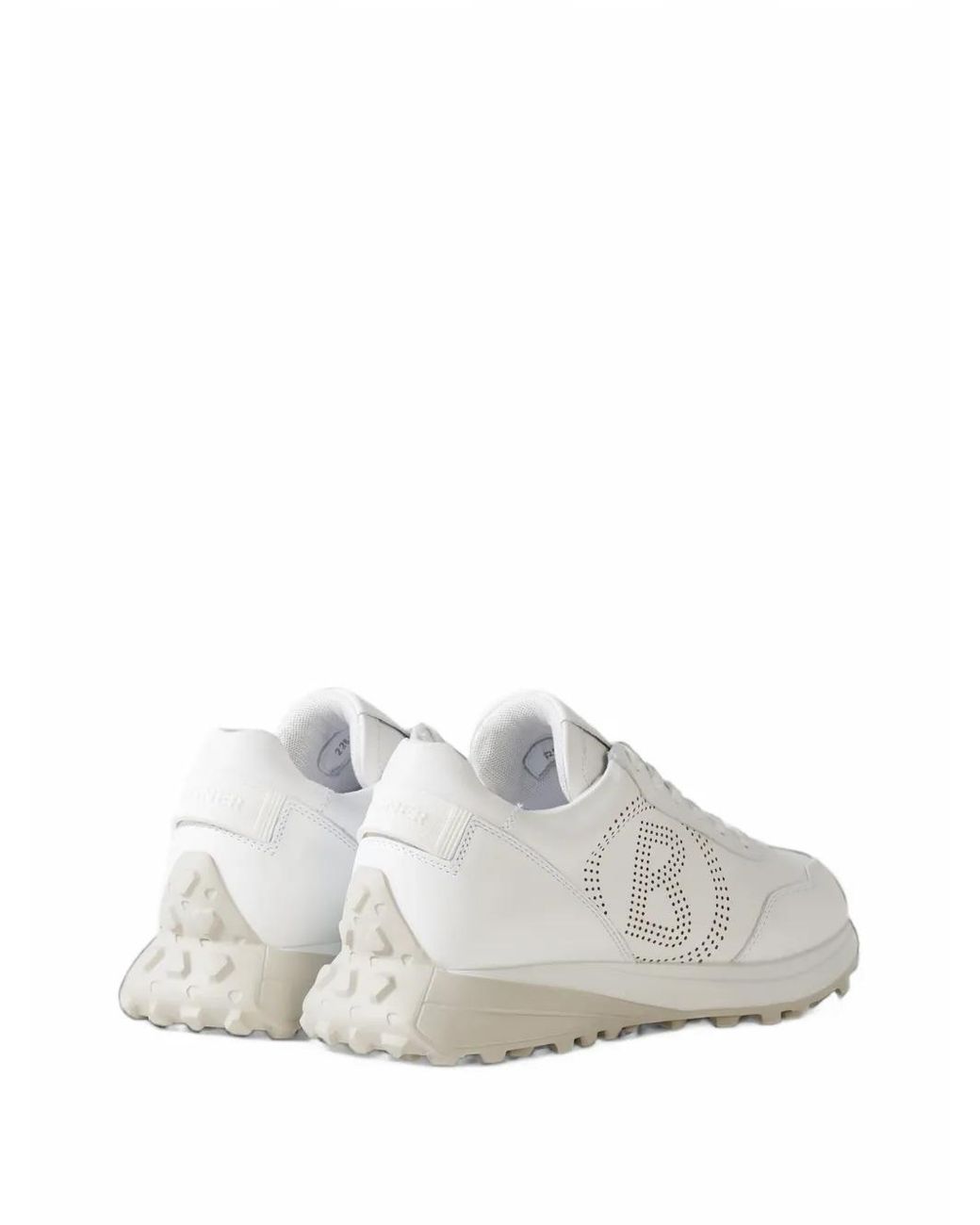 Bogner White Charlotte Perforated Sneakers