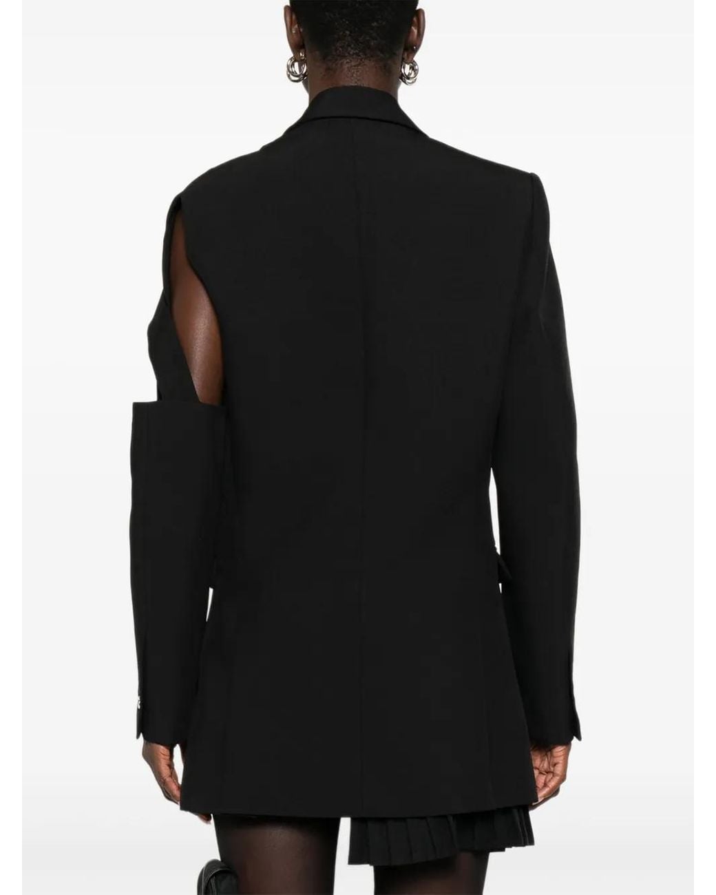 Coperni Black Cut-Out Blazer