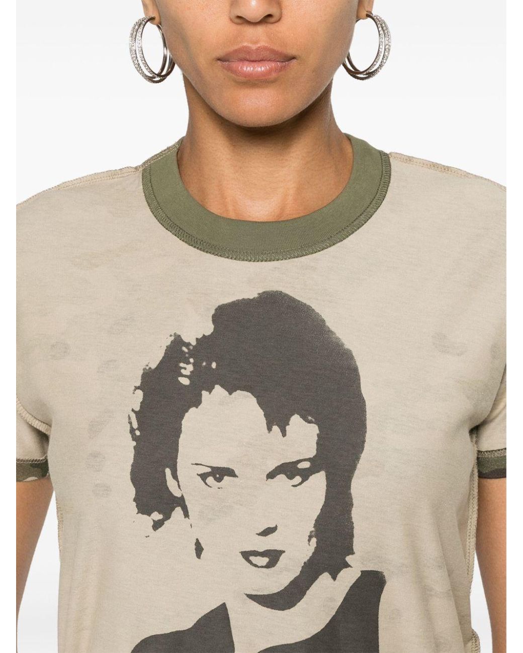 VAQUERA Inside-out Cotton T-shirt in White | Lyst VAQUERA Inside-out Cotton T-shirt in White | Lyst