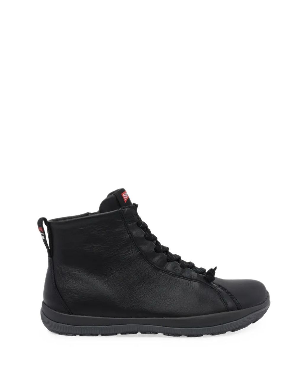 Camper Black Peu Pista Ankle Boots for men