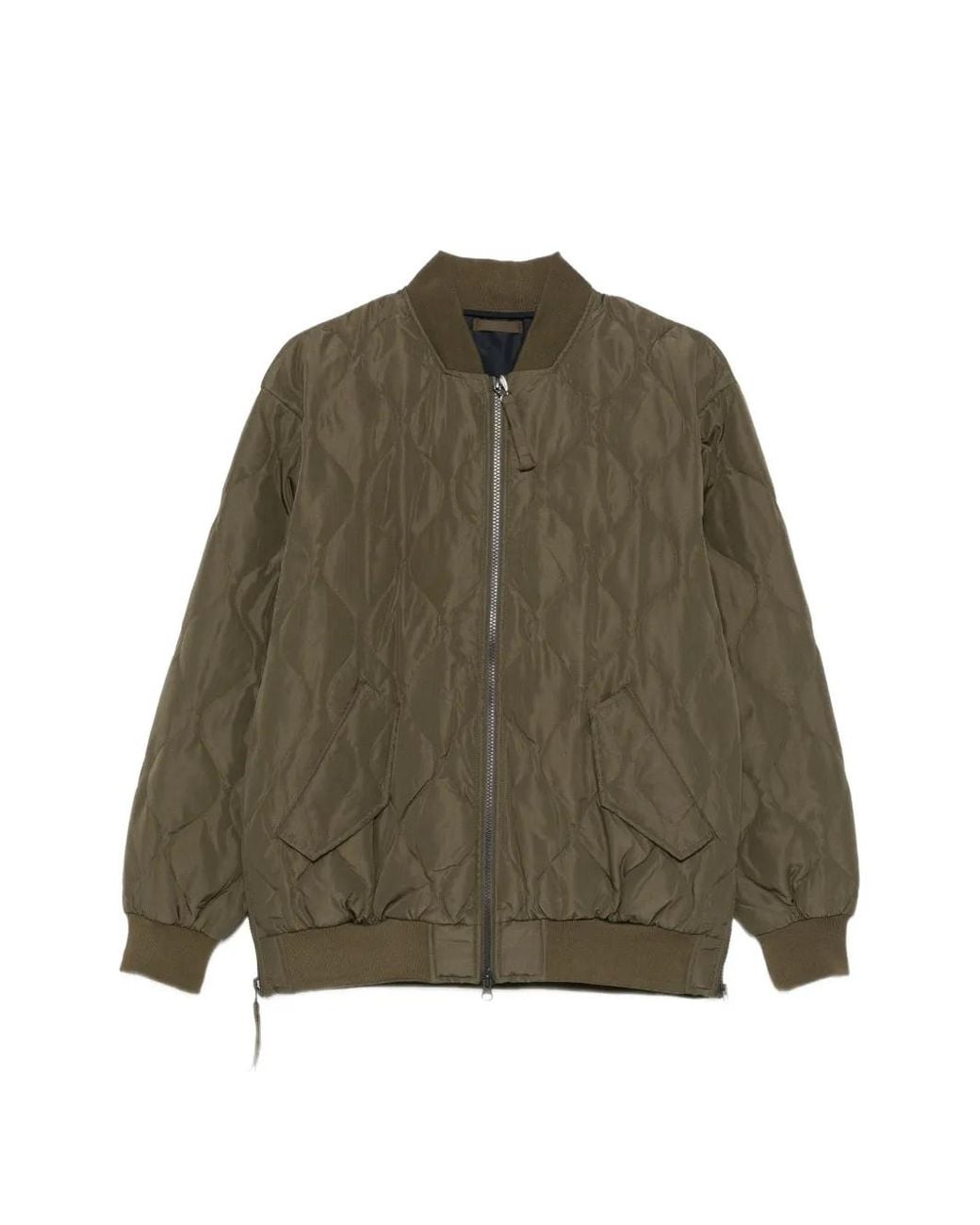 Taion Green Quilted Ripstop Jacket