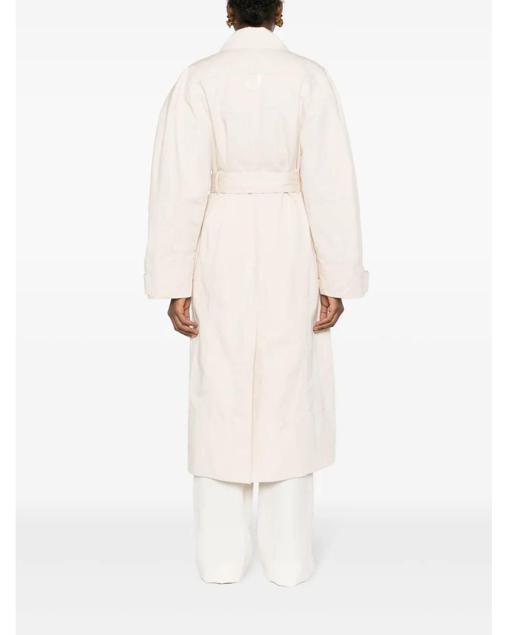 Jacquemus Natural 'Bari' Coat