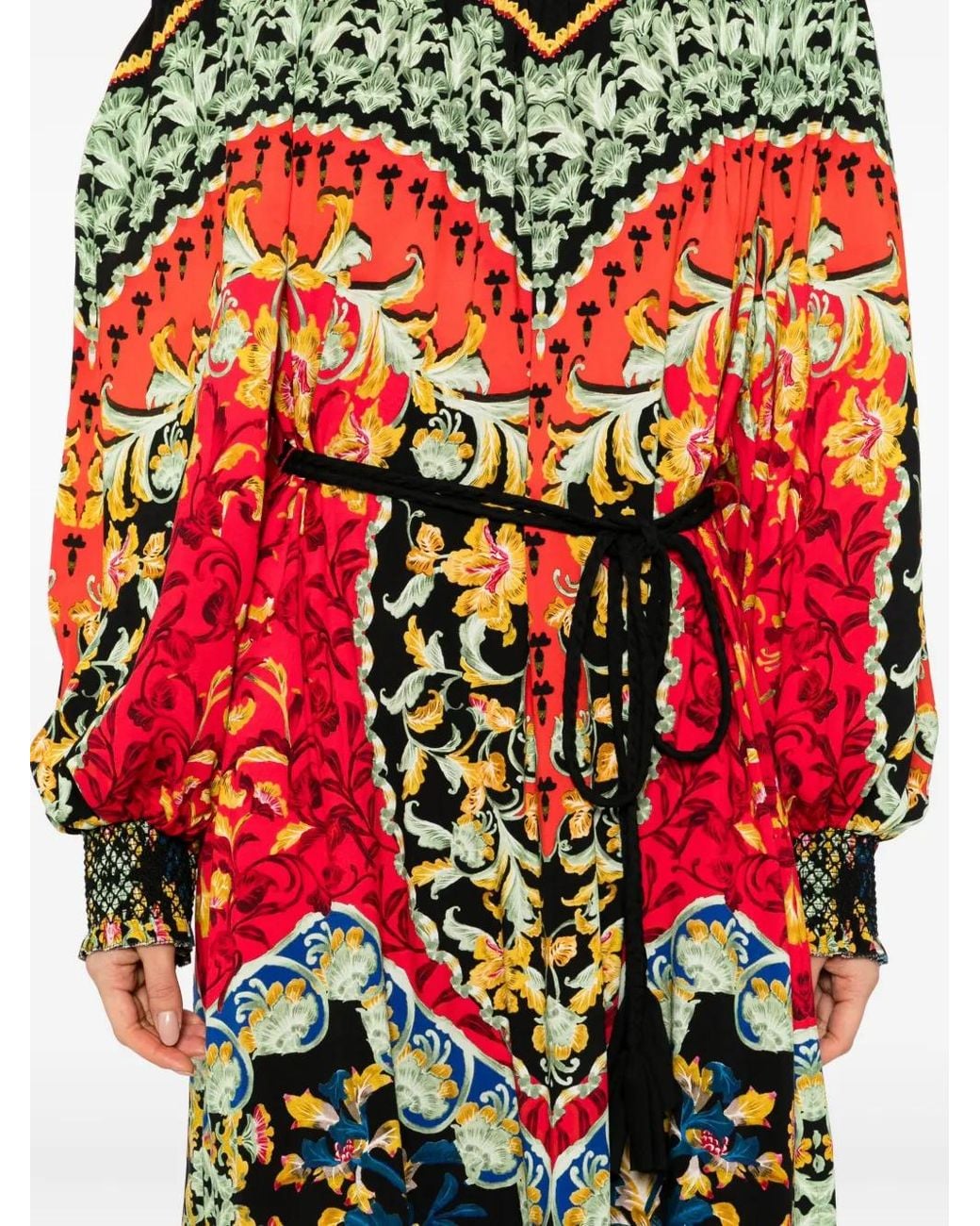 Alice + Olivia Red Artemis Mini Dress