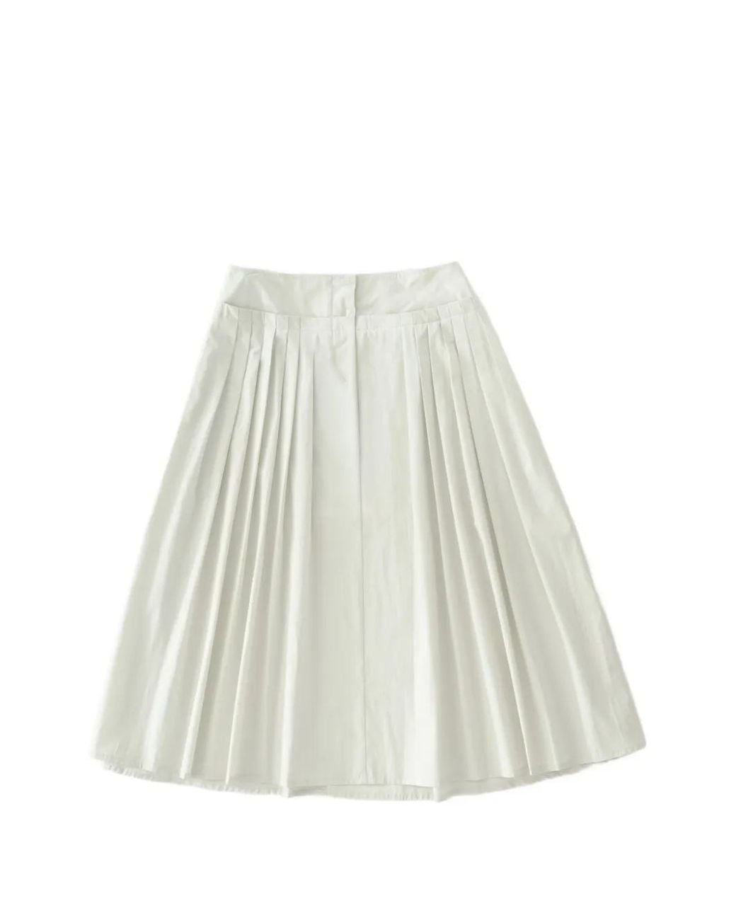 Studio Nicholson White Agat Skirt