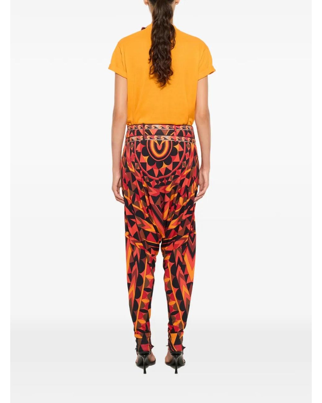 Emilio Pucci Red Trousers