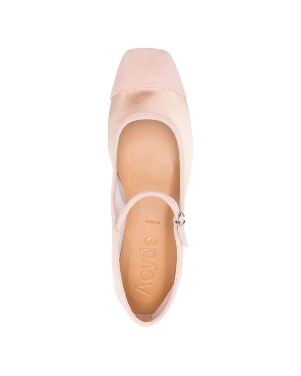 Pumps Con Punta A Contrasto di Aeyde in Pink