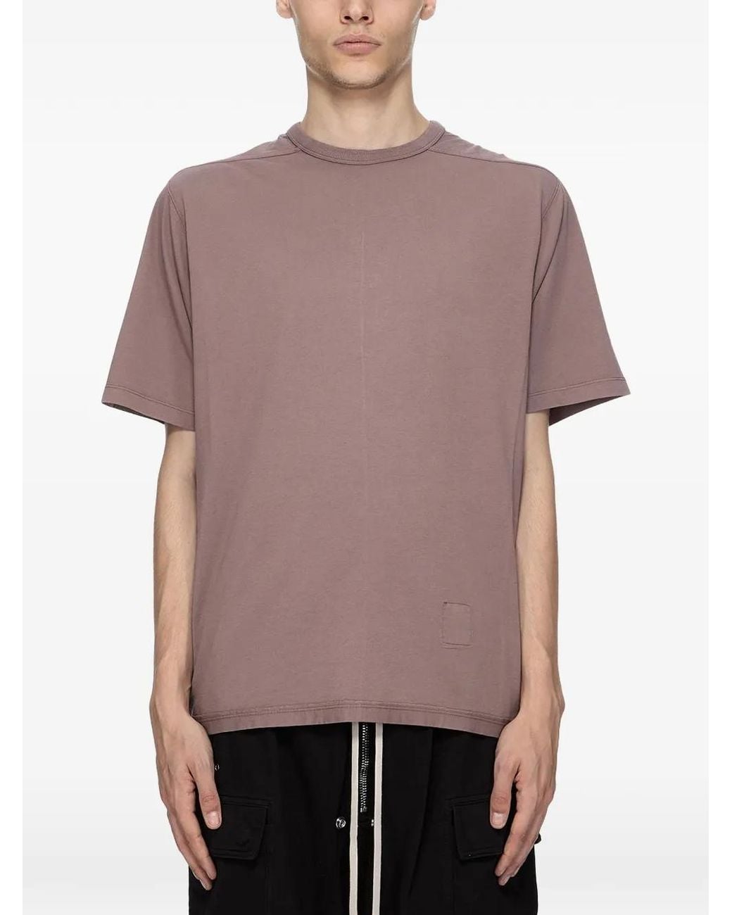 Rick Owens Purple Brad T T-Shirt for men