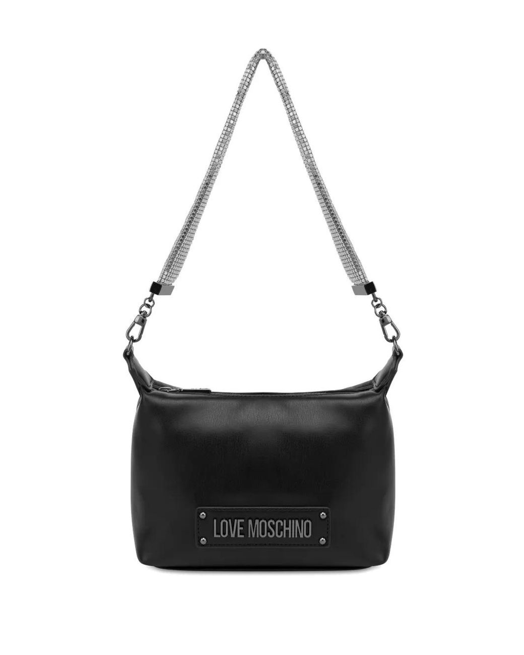 Love Moschino Black Logo Shoulder Bag
