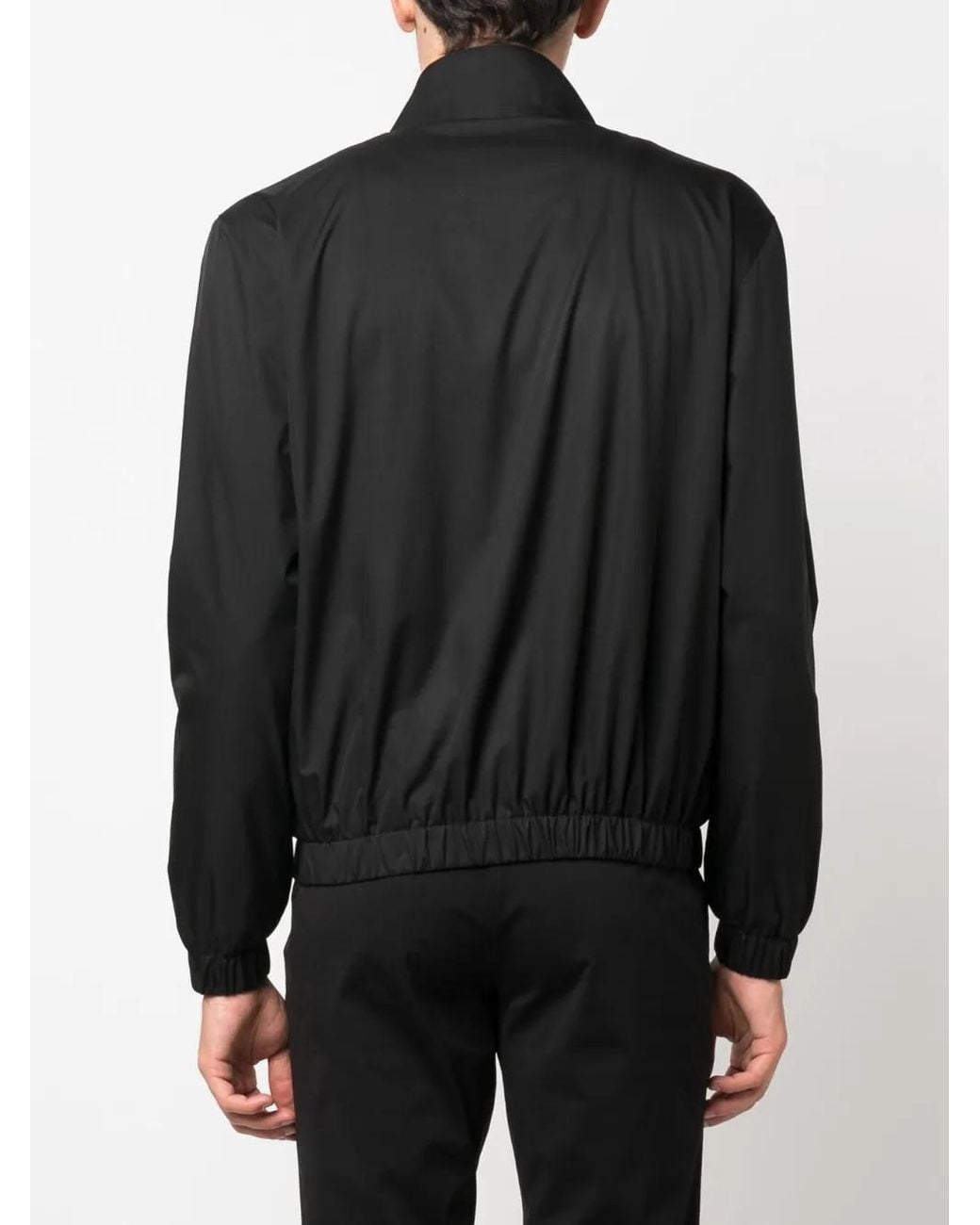 Dolce & Gabbana Black Nylon Jacket for men