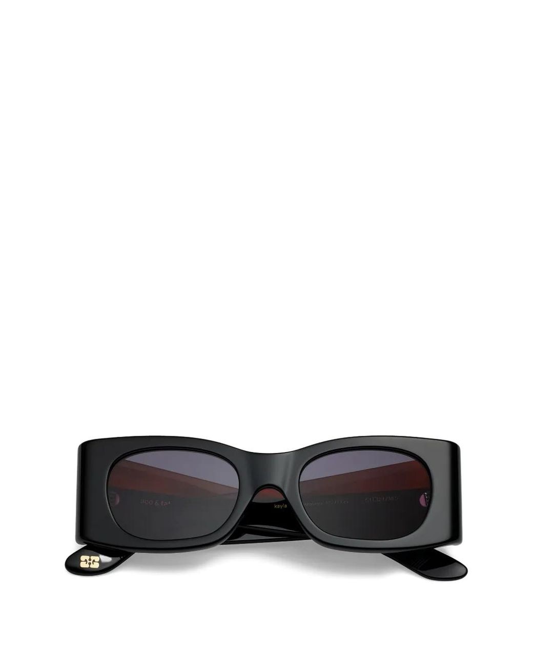 Ganni Black X Ace & Tate Kayla Sunglasses