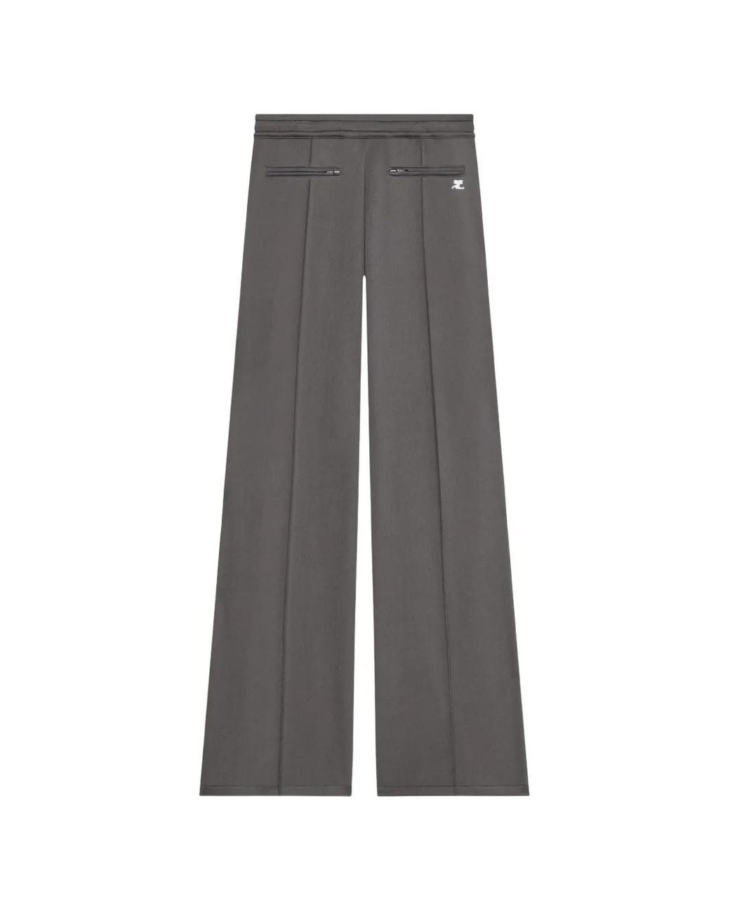 Courreges Gray Logo Track Pants