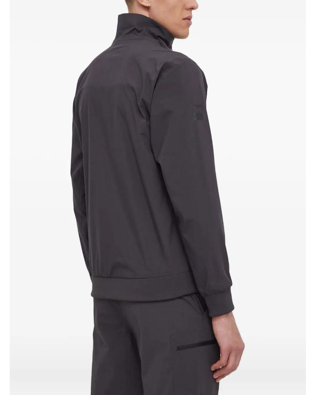 Helly Hansen Blue Zip-Up Logo Jacket for men