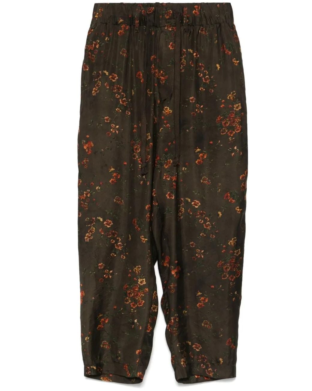 Uma Wang Green Pigiama Trousers for men