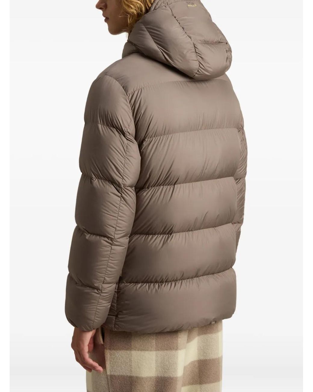 Plumífero Cloud Davis Con Capucha Woolrich de hombre de color Brown