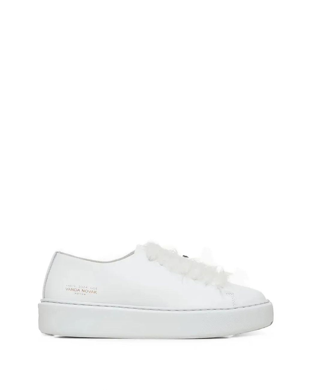 VANDA NOVAK White Grace Sneakers