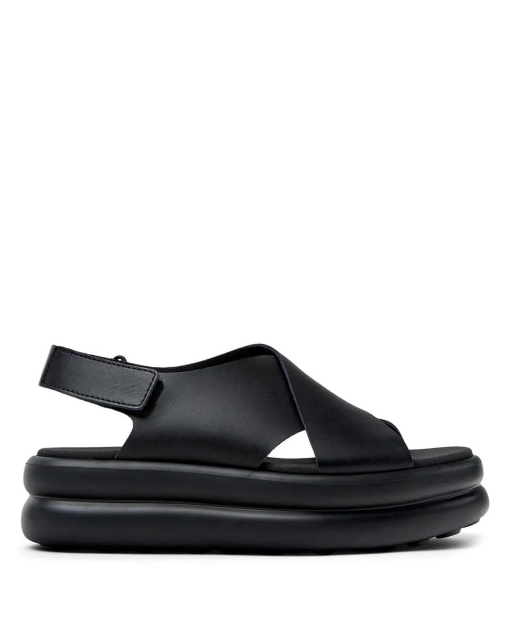 Camper Black Pelotas Flota Up Sandals