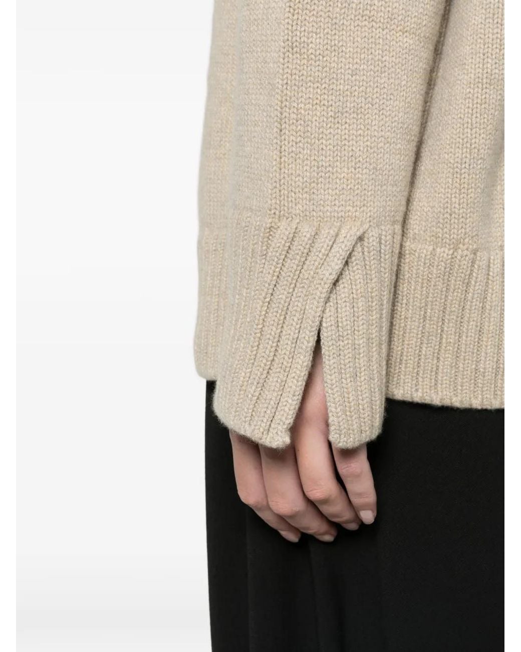 Loro Piana Natural Parksville Turtleneck Sweater
